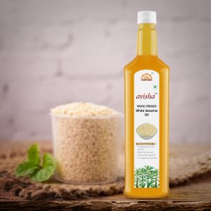Wood Pressed White Sesame Oil / Til Oil